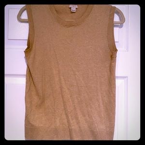 J Crew sweater tank workwear
